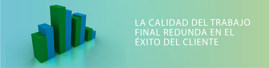 Calidad del trabajo final redunda en el exito del cliente. Diseo Web